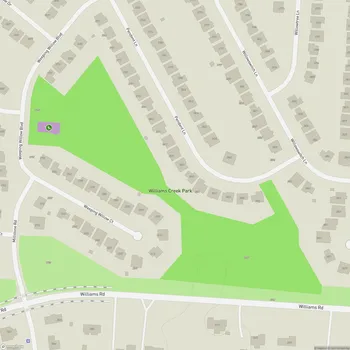 Map of Williams Creek Park
