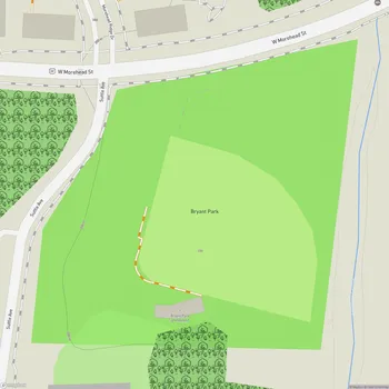 Map of Bryant Park