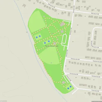 Map of Marvin Caldwell Park