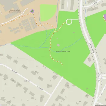 Map of Albemarle Road Park