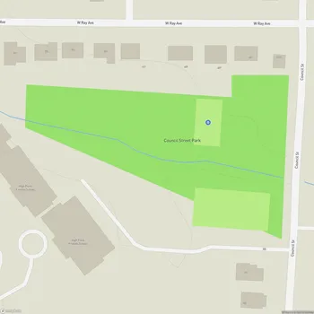 Map of Council Street Park