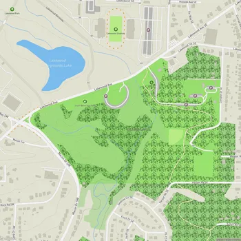 Map of South Bend Park
