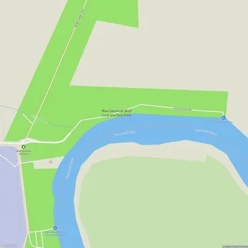 Map of New Savannah Bluff Lock and Dam Park
