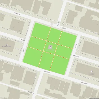 Map of Monterey Square