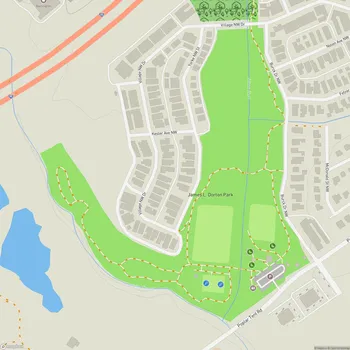 Map of James L. Dorton Park
