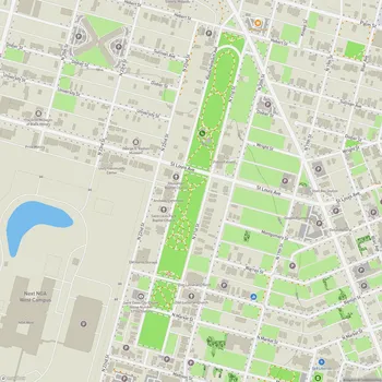 Map of Saint Louis Place Park