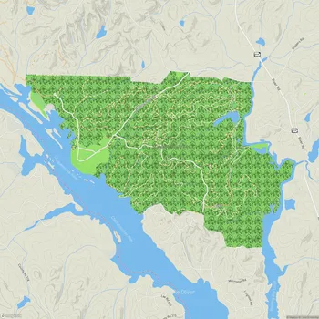 Map of Standing Boy Trails