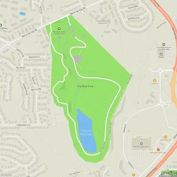 Map of Flat Rock Park