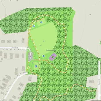 Map of Chosewood Park