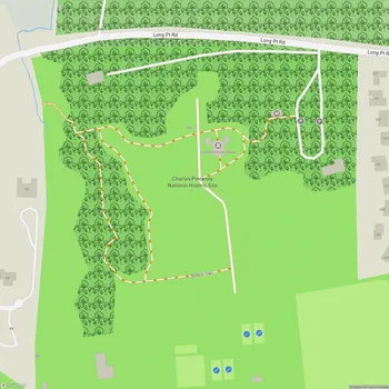 Map of Charles Pinckney National Historic Site