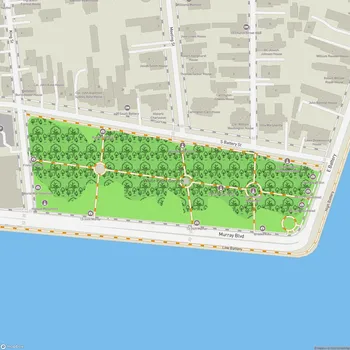 Map of White Point Garden