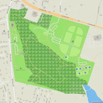 Map of Southeast Clarke Park