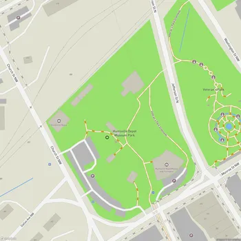 Map of Big Spring International Park