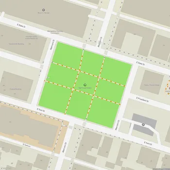 Map of Oglethorpe Square