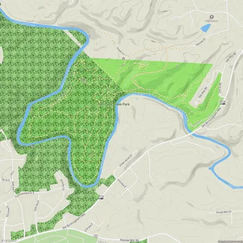 Map of Hurricane Creek Park
