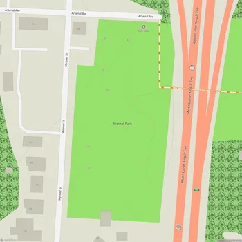 Map of Arsenal Park