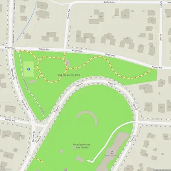 Map of Isabella Cannon Park