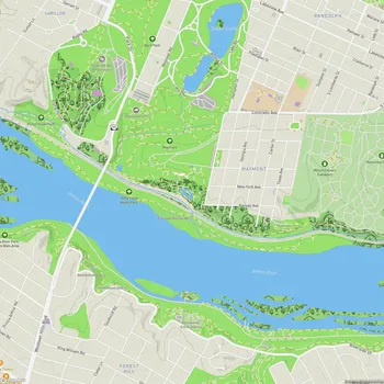 Map of JRPS Texas Beach Park