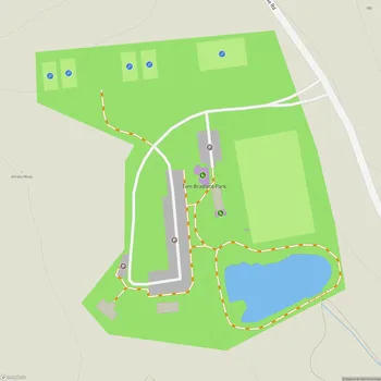 Map of Tom Bradford Park