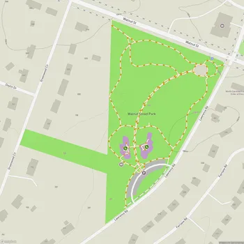Map of Walnut Street Park