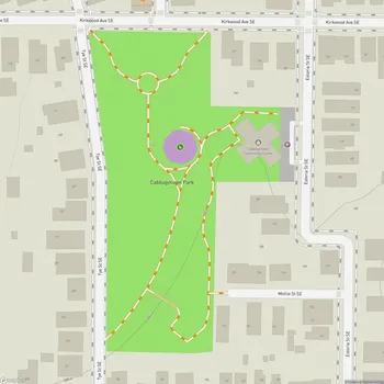 Map of Cabbagetown Park