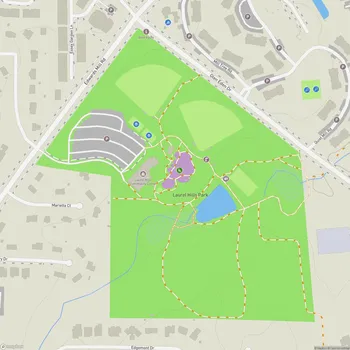 Map of Laurel Hills Park