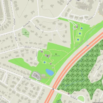 Map of Glen Eden Pilot Park