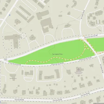 Map of Springdale Park