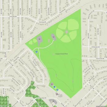 Map of Cooper Green Park