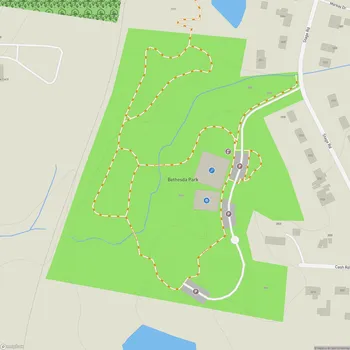 Map of Bethesda Park