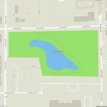 Map of Dean Rusk Park