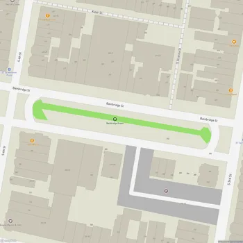 Map of Bainbridge Green