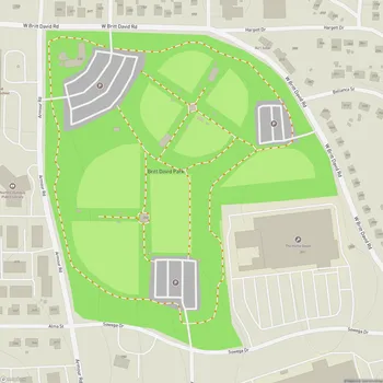 Map of Britt David Park