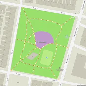 Map of Dickinson Square