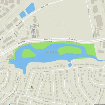 Map of Anne McCrary Park