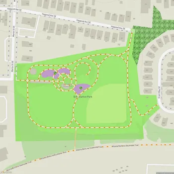 Map of D.H. Stanton Park