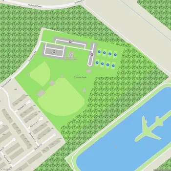 Map of Collins Park