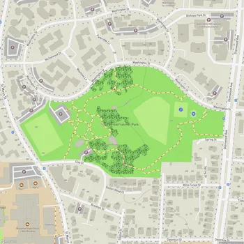 Map of Fred Fletcher Park
