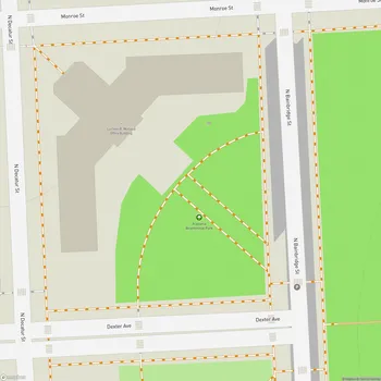 Map of Alabama Bicentennial Park
