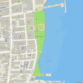 Map of Waterfront Park