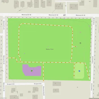 Map of Walker Park