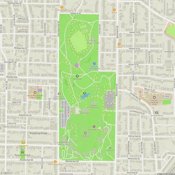 Map of Grant Park