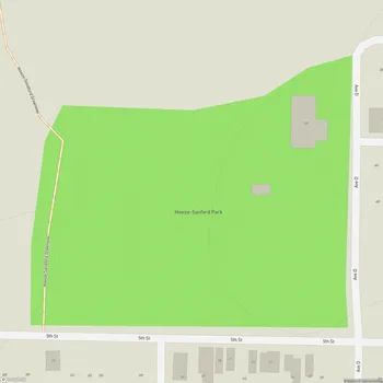 Map of Howze-Sanford Park