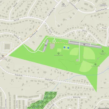 Map of Carolina Pines Park