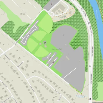 Map of Eisenhower Park