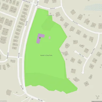 Map of Hunter's Cove Park