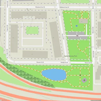 Map of Capital Gateway Park