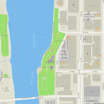 Map of Woodruff Riverfront Park