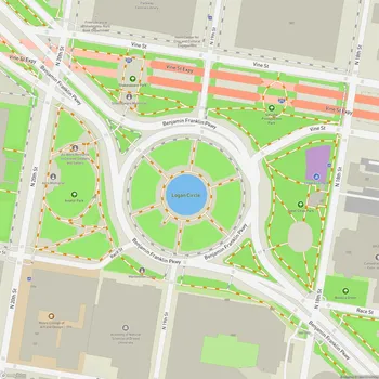Map of Logan Circle