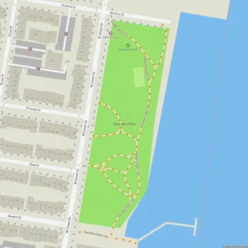 Map of Founders Park